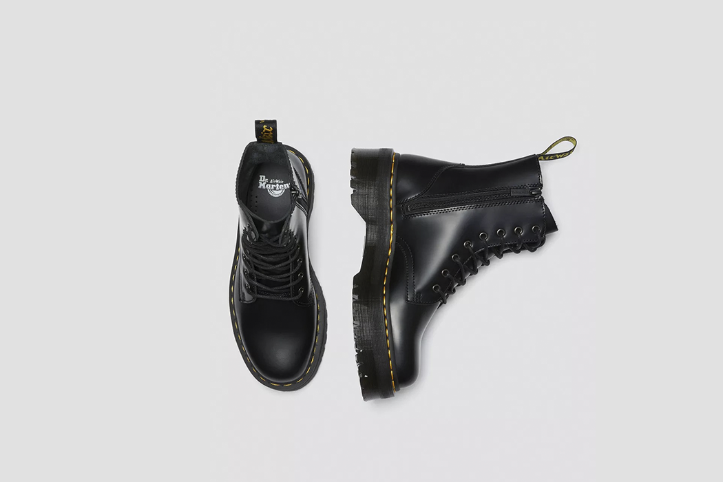 Dr. Martens Jadon Smooth Leather Platform Boots