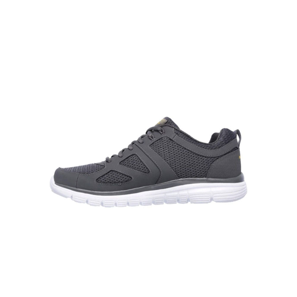 Tenis Hombre Skechers Burns Agoura - Gris-Blanco