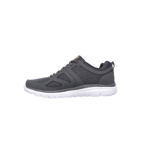 Tenis Hombre Skechers Burns Agoura - Gris-Blanco