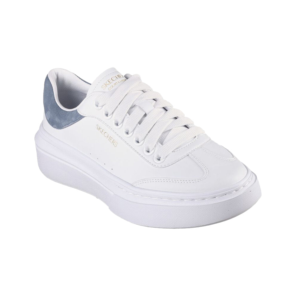 Tenis Mujer Skechers Cordova Classic - Blanco-Azul