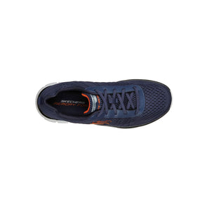 Tenis Hombre Skechers Track Moulton - Azul-Blanco
