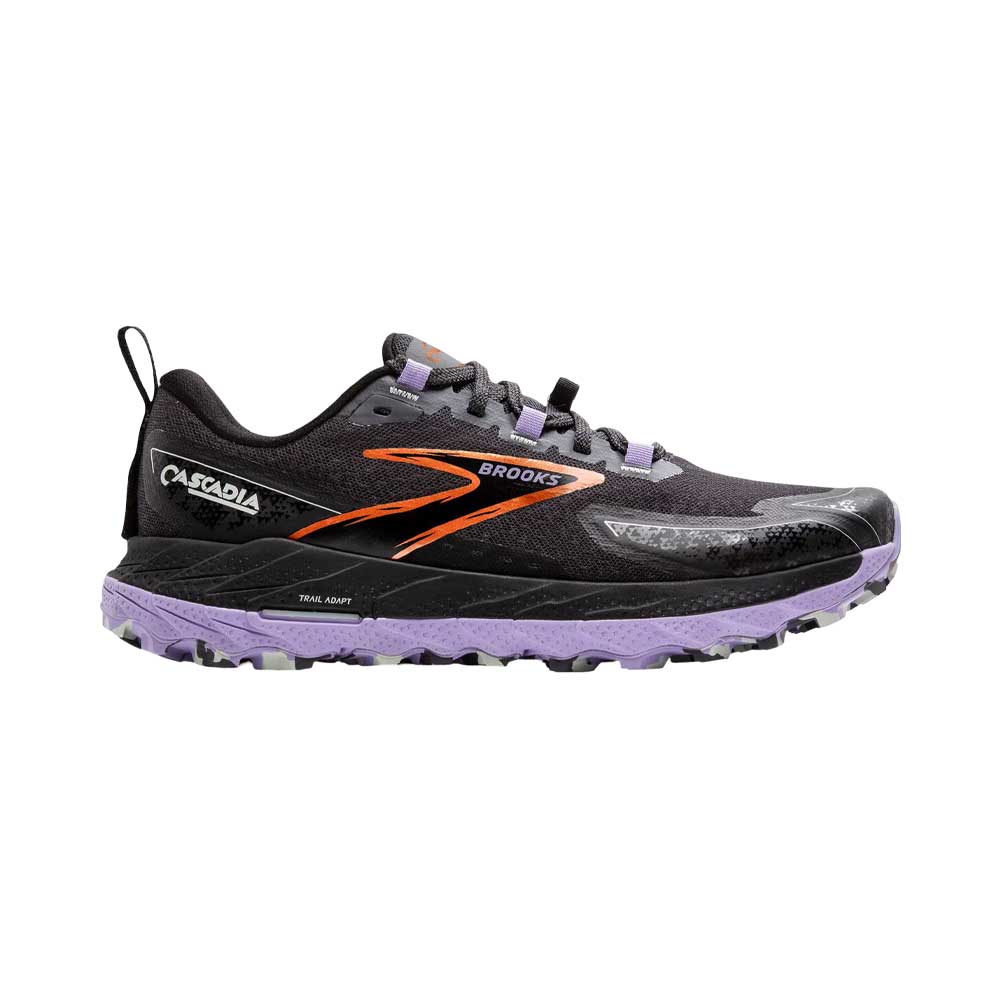 Tenis Brooks para Mujer Cascadia 18 Negro