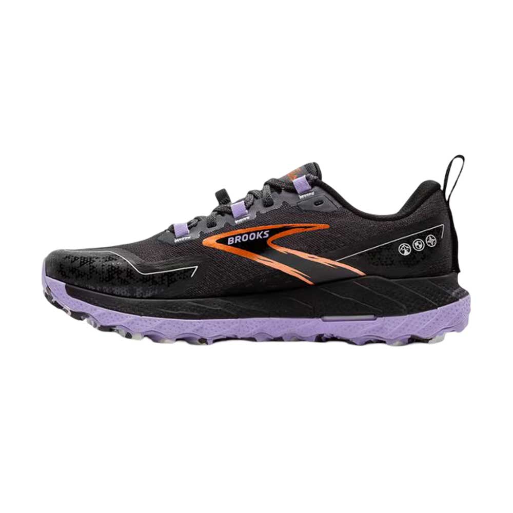 Tenis Brooks para Mujer Cascadia 18 Negro
