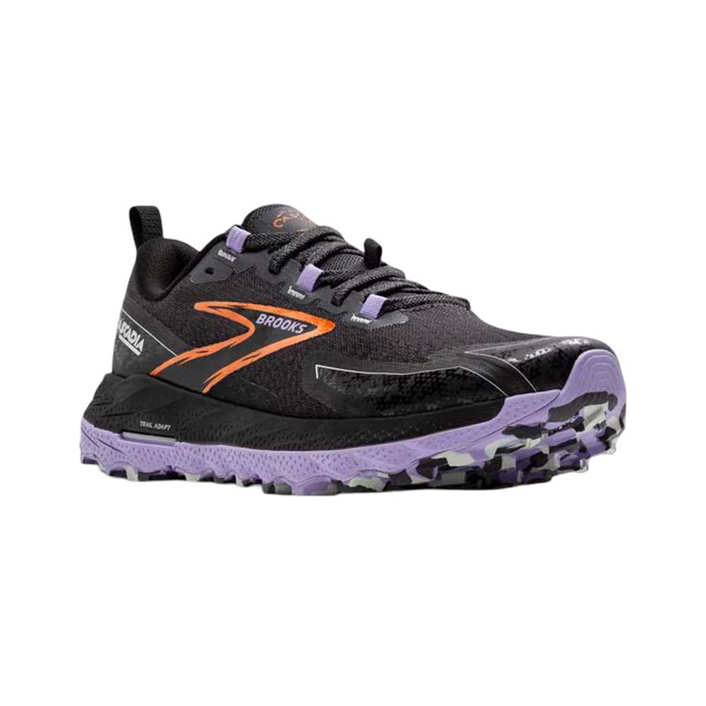 Tenis Brooks para Mujer Cascadia 18 Negro