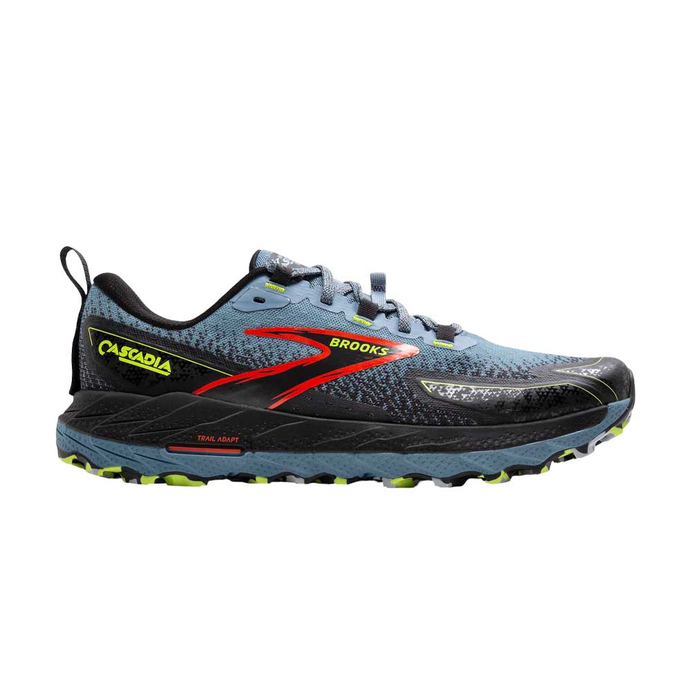 Tenis Brooks para Hombre Cascadia 18 Gris