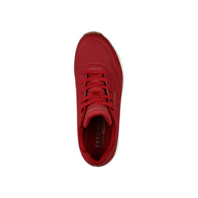 Tenis Mujer Skechers Uno Stand on Air - Vinotinto-Blanco