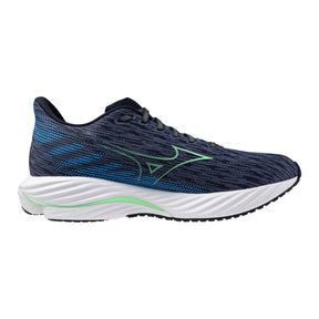 Tenis Mizuno Hombre Wave Rider 28 Vintage Indigo-Neo Mint