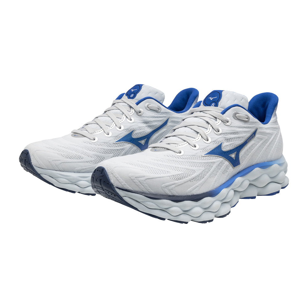 Tenis Mizuno Hombre Wave Sky 8  Plein Air-Laser Blue
