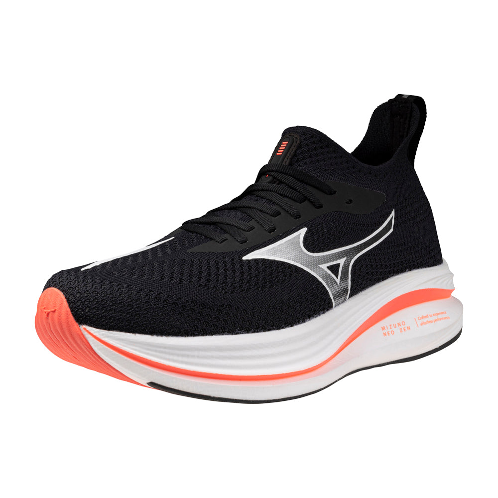 Tenis Mizuno Hombre Neo Zen Black-Fiery Coral