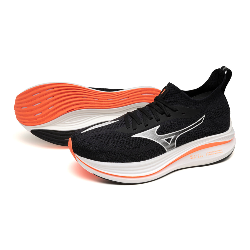 Tenis Mizuno Hombre Neo Zen Black-Fiery Coral