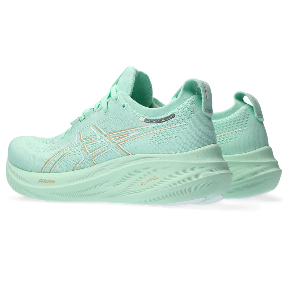 Tenis Asics para Mujer Nimbus 26 Verde