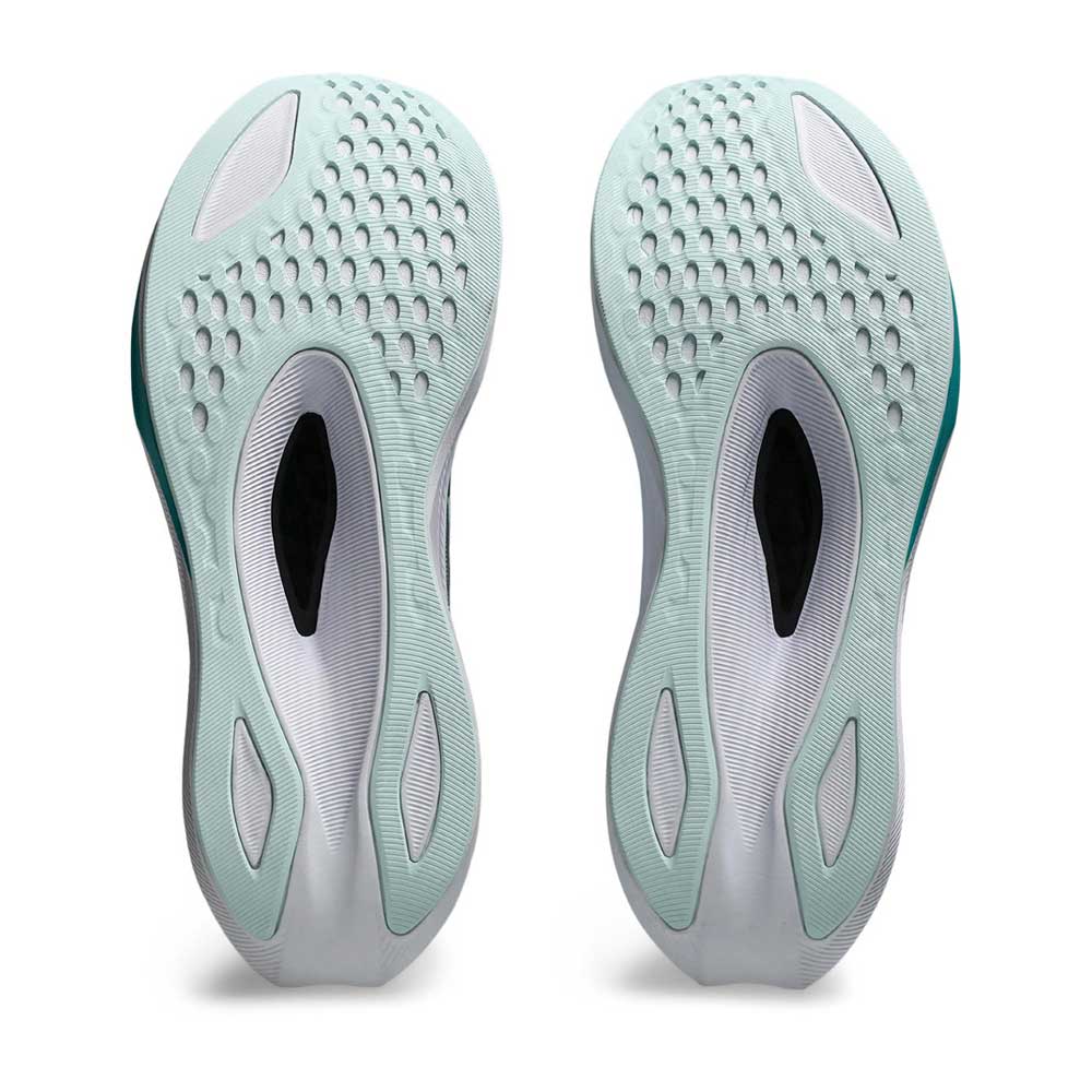 Tenis Asics para Mujer Magic Speed 4 Blanco-Turquesa