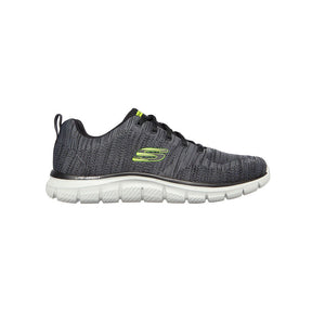 Tenis Hombre Skechers Track Front Runner - Gris-Blanco