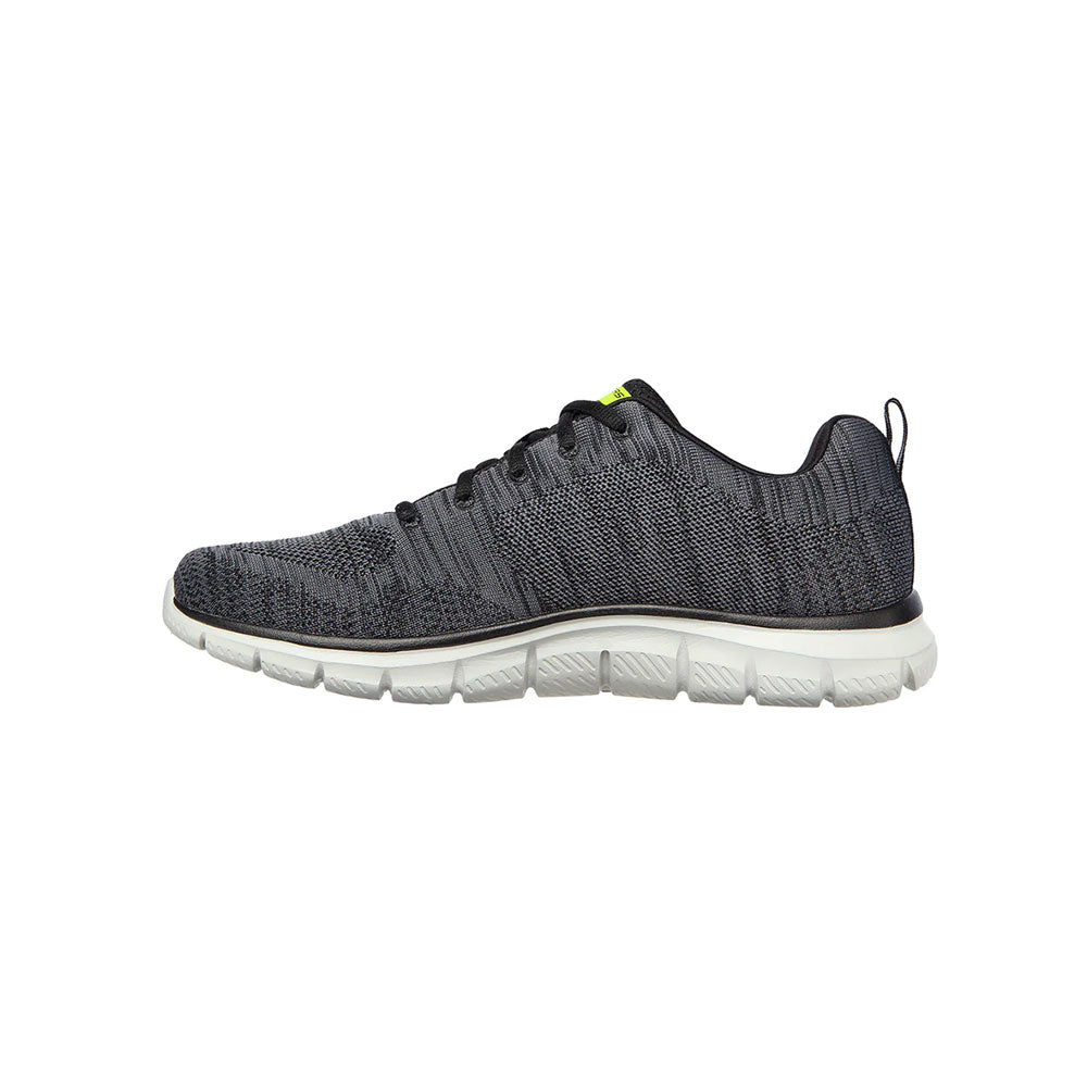 Tenis Hombre Skechers Track Front Runner - Gris-Blanco