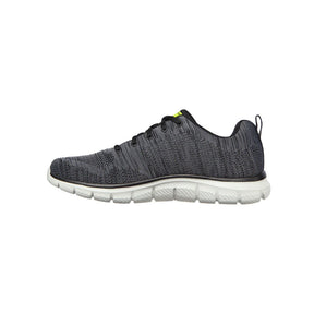 Tenis Hombre Skechers Track Front Runner - Gris-Blanco