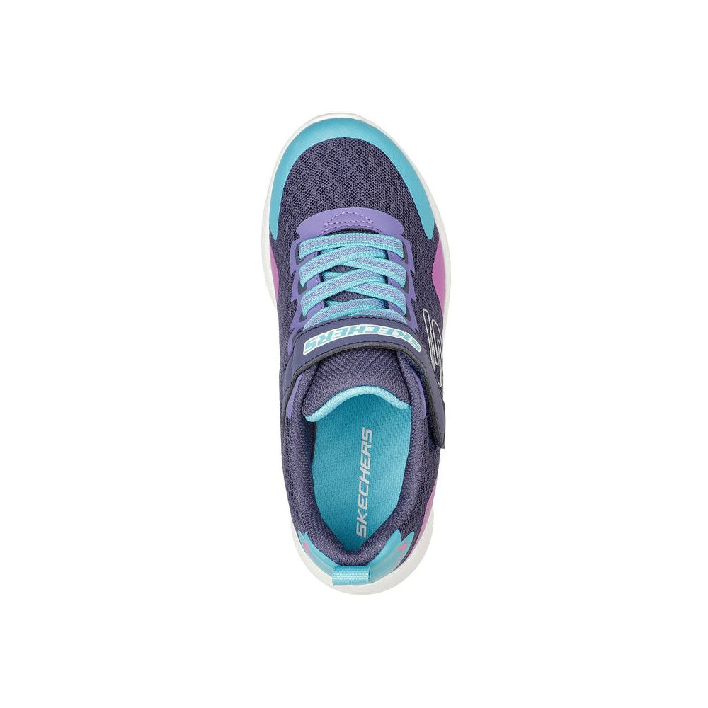 Tenis Niña Skechers Microspec Retros - Azul