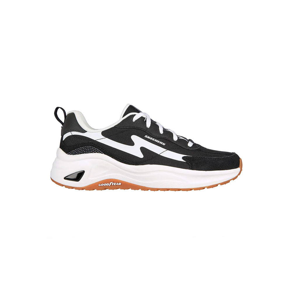 Tenis Mujer Skechers Dlites Wave - Negro-Blanco