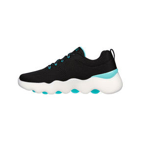 Tenis Mujer Skechers Go Walk - Negro - Azul