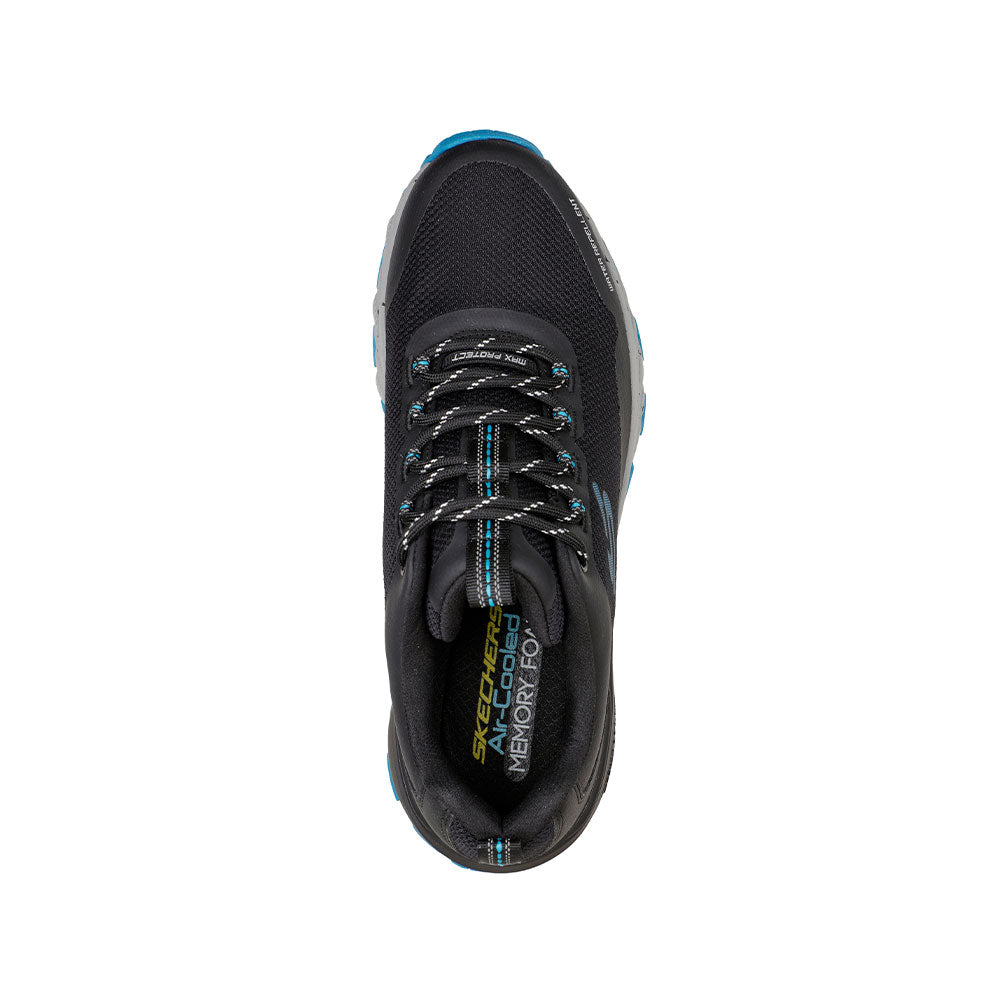 Tenis Hombre Skechers Max Protect - Negro - Azul