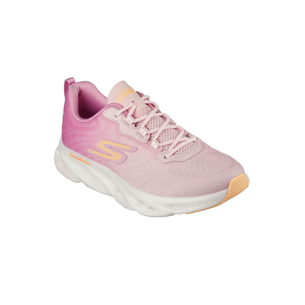 Tenis Mujer Skechers Go Run Swirl Tech - Rosado-Blanco