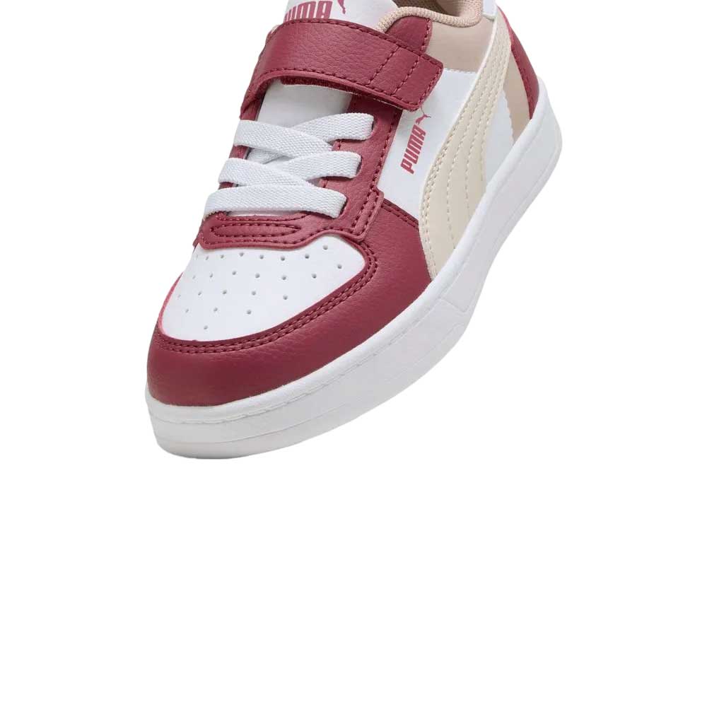 Tenis Puma para Niña Caven 2 Block AC PS Blanco-Rosa