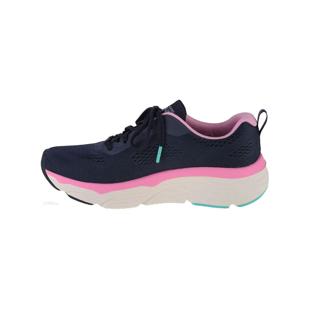 Tenis Mujer Skechers Max Coushing - Azul-Rosado
