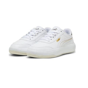 Tenis Puma para Mujer Tori Metallic Shine Blanco-Dorado-Plateado