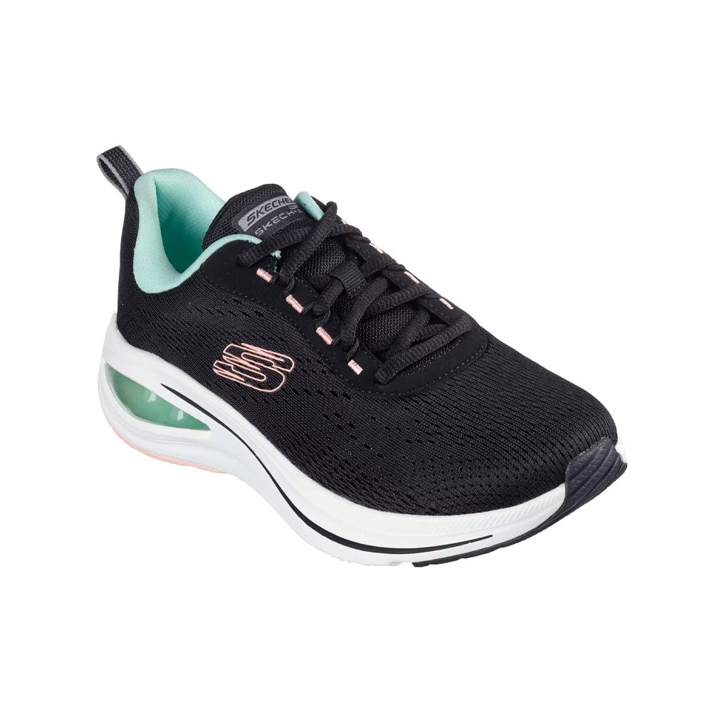 Tenis Mujer Skechers Air Meta - Negro