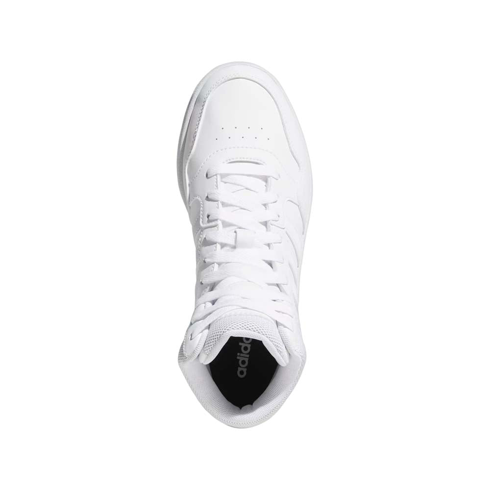 Tenis Adidas Mujer Hoops 3.0 Mid Gw5457 Blanco