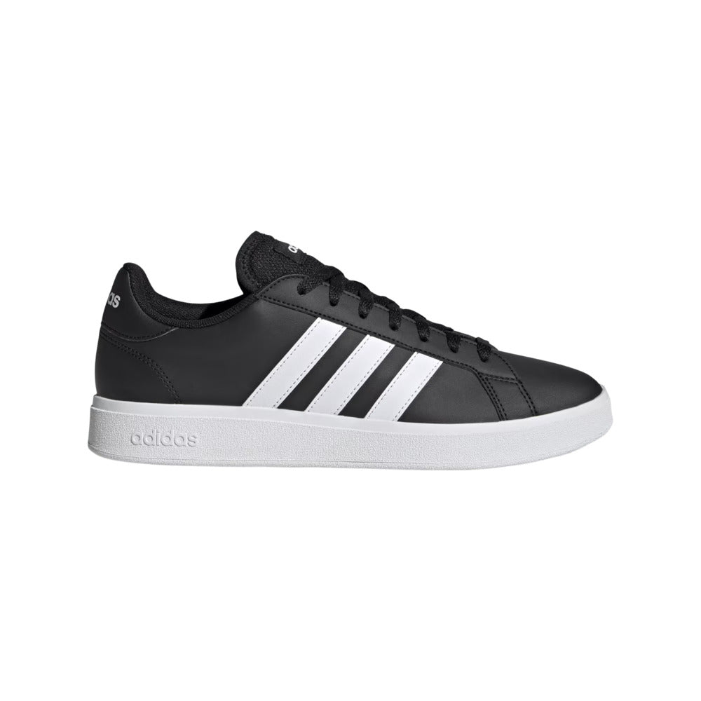Tenis Adidas Hombre Grand Court Base 2.0 Gw9251 Negro Blanco