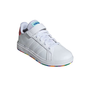 Tenis Adidas Niño Grand Court 2.0 El K ID0737 Blanco