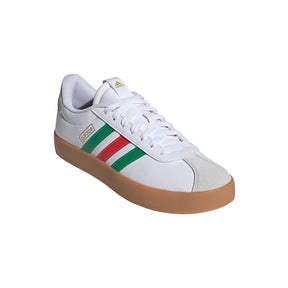 Tenis Adidas Hombre Vl Court 3.0 IF4466 Blanco Rojo Verde