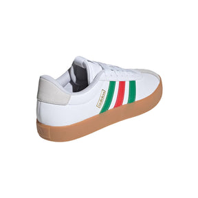Tenis Adidas Hombre Vl Court 3.0 IF4466 Blanco Rojo Verde