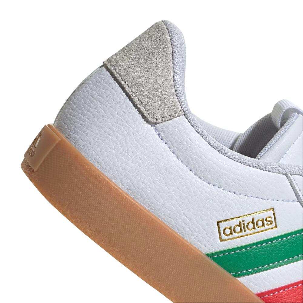 Tenis Adidas Hombre Vl Court 3.0 IF4466 Blanco Rojo Verde