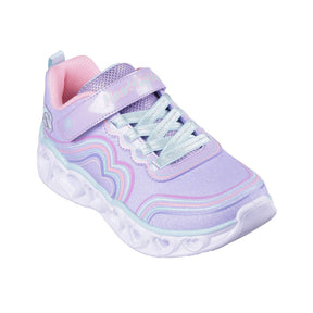 Tenis Niña Skechers Heart Lights - Morado
