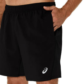 Short Largo Asics para Hombre Silver 7 in Short Negro