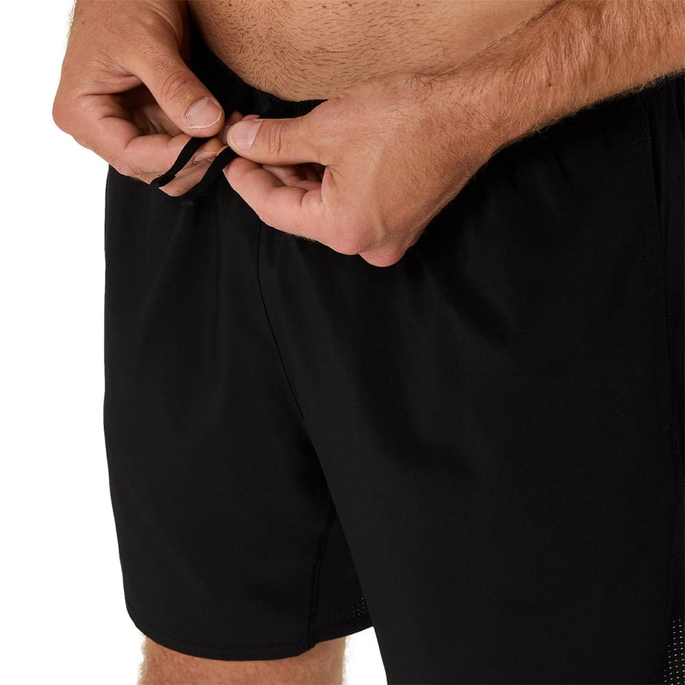 Short Largo Asics para Hombre Silver 7 in Short Negro