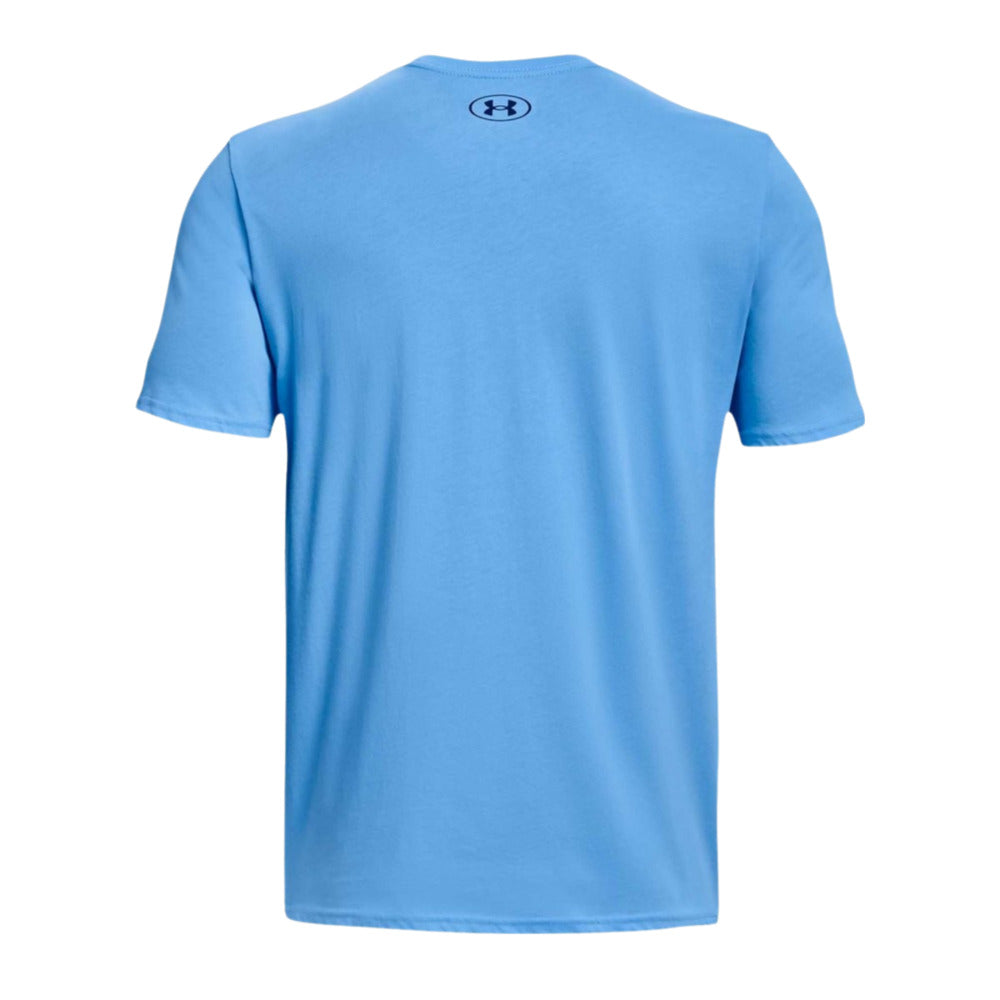 Playera Manga Corta Under Armour para Hombre Sportstyle Logo Azul