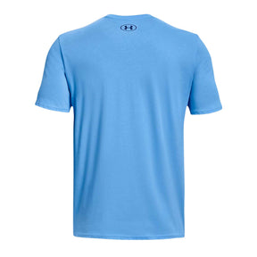 Playera Manga Corta Under Armour para Hombre Sportstyle Logo Azul