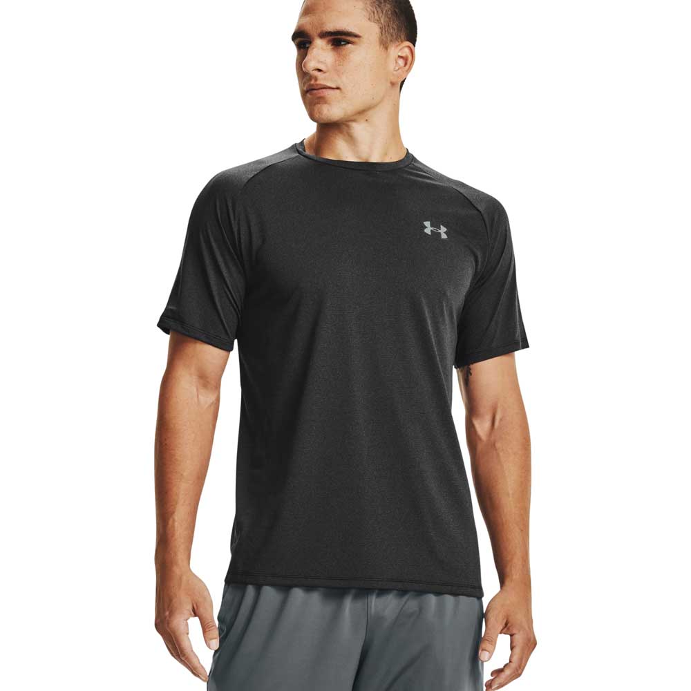 Playera Manga Corta Under Armour para Hombre Tech 2.0 SS Tee Novelty Negro