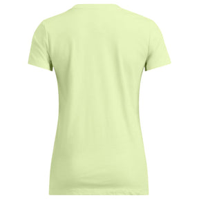 Playera Manga Corta Under Armour para Mujer UA Sportstyle Logo SS Verde