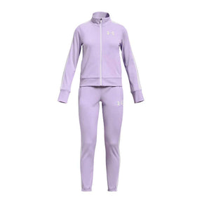 Conjunto Under Armour para Niña Knit Track Suit Morado