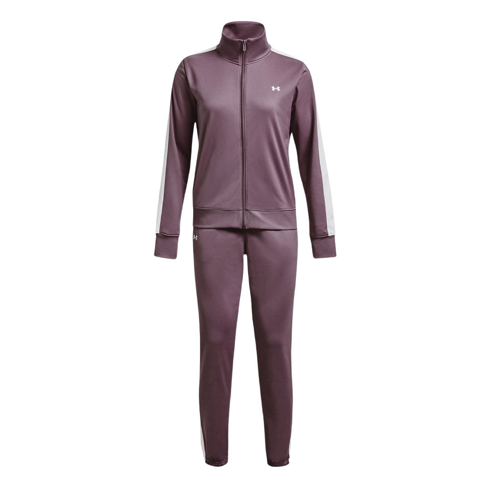 Conjunto Under Armour para Mujer Tricot Tracksuirt Morado