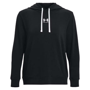Sudadera con Gorro Under Armour para Mujer Rival Terry Hoodie Negro