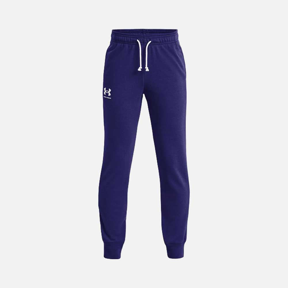 Pants Under Armour para Niño Rival Terry Jogger Azul