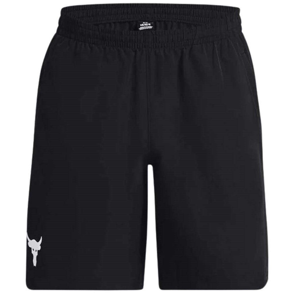 Short Largo Under Armour para Hombre Project Rock Woven Shorts Negro