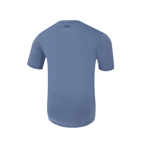 Playera Manga Corta Under Armour para Hombre Project Rock Brahma Bull SS Azul