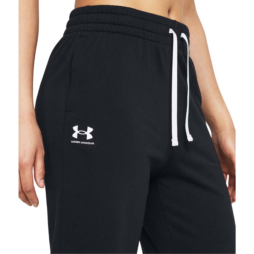 Pants Under Armour para Mujer Rival Terry Jogger Negro