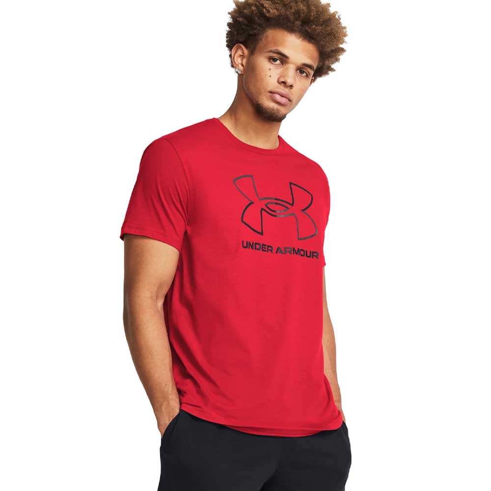 Playera Manga Corta Under Armour para Hombre GL Foundation Update SS Rojo