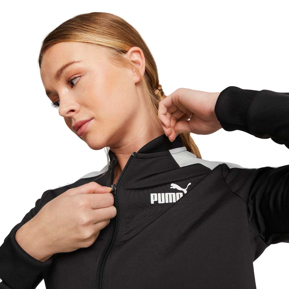 Conjunto Puma para Mujer Baseball Tricot Suit Negro